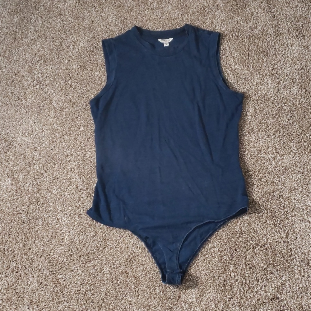 Bodysuit blue jean. NEVER WORN